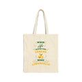 Tote Bag — "When Life Gives You Lemons Make Limoncello" Lemon Canvas Tote
