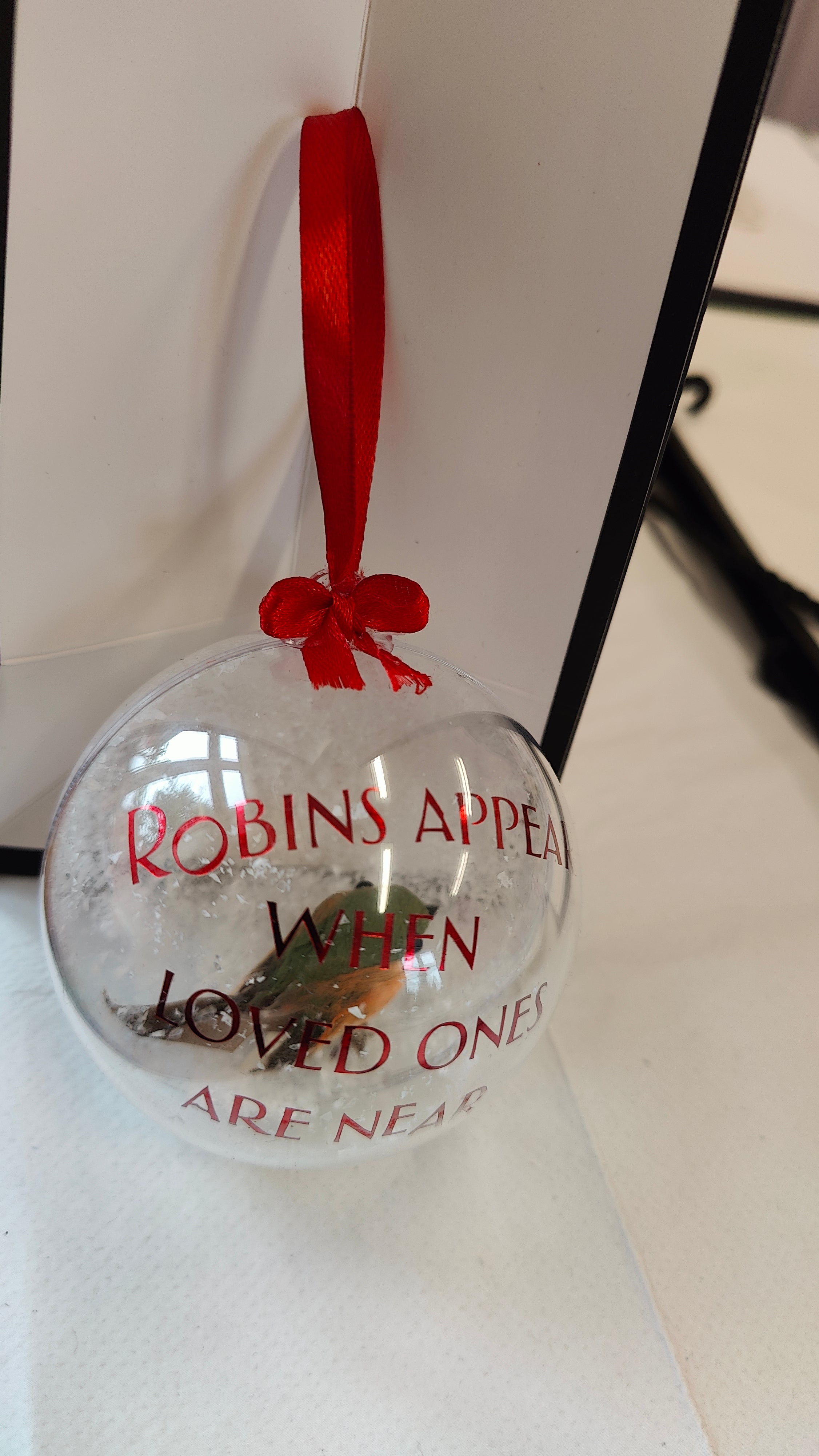 Christmas Robin Bauble