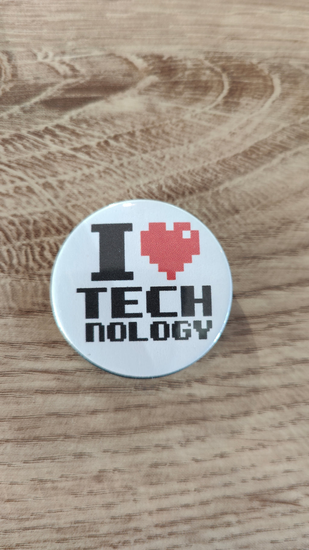 Badge - I love technology