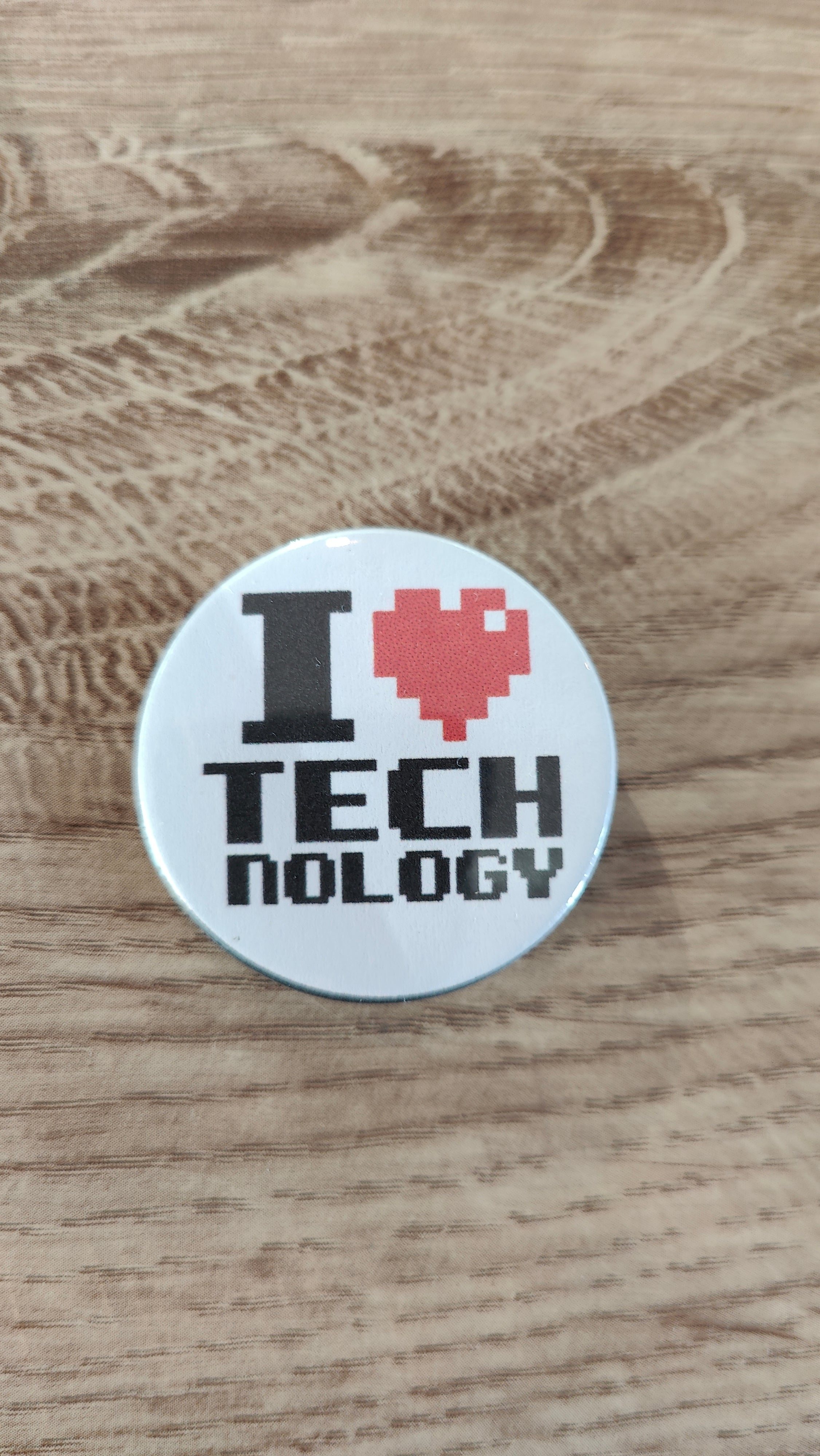 Badge - I love technology
