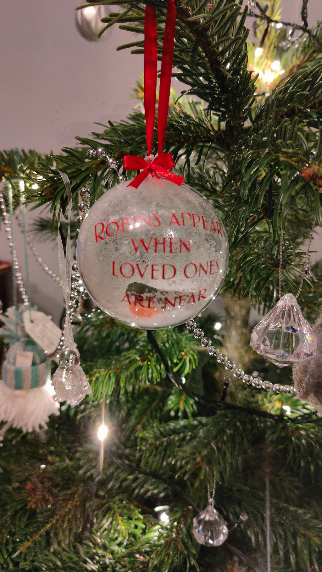 Christmas Robin Bauble
