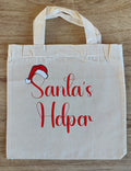 Santa's Helper Tote bags